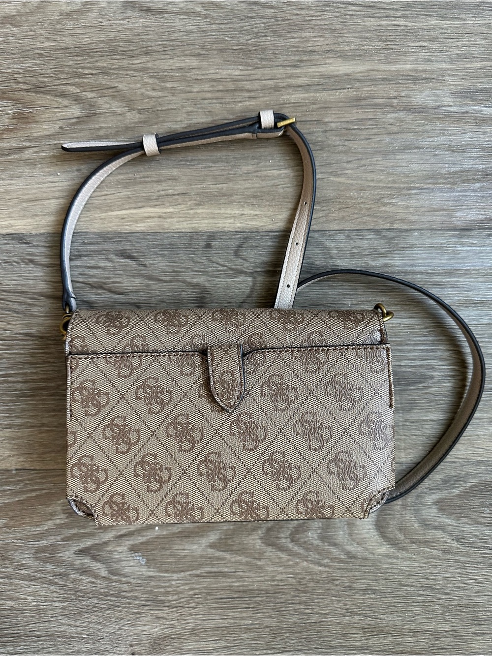 Crossbody Purse Women’s Brown Flap Organizer - Picture 5 of 7